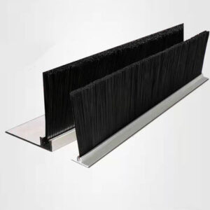 OEM ODM Nylon Bristle Bottom Door Seal Brush Strip For Home