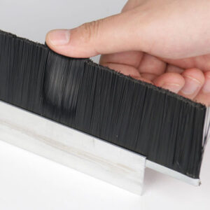 PP Hair Door Bottom Seal Strip Brush Sweeps Frost Resistant
