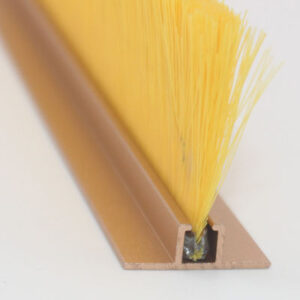 Aluminum Alloy PVC Brush Under Door Brush Seal Bristles 1000mm