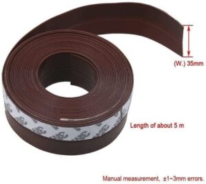 Silicone TPE Door And Window Sealing Strip Weather Stripping 5M