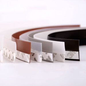 5M/Roll Door Bottom Sealing Strip Silicone TPE Windshield Adhesive Tape