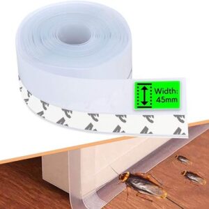 Self Adhesive Weather Stripping Door Bottom Seal Strip 5M/Roll 10M/Roll 50M/Roll