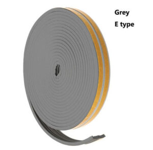 9*4mm Windproof Sound Proof Self Adhesive Weather Stripping Strip Strong Tackiness