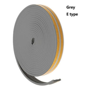 9*4mm Windproof Sound Proof Self Adhesive Weather Stripping Strip Strong Tackiness