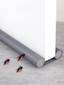 95cm Anti Cold PU Leather Door Bottom Draft Stopper Soundproof