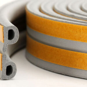 9.55mm EPDM Foam Under Self Adhesive Door Seal Anti Collision