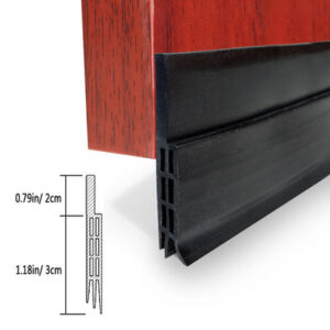 Self Adhesive Noise Proof TPE Under Door Weather Seal Strip Bottom