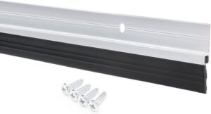 70mm 90mm 100mm Door Bottom Brush Strip Weather Sweep Aging Resistant