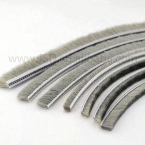 Doors And Windows Interspersed Wool Pile Weather Striping 7*5mm