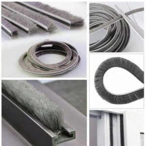 OEM ODM Anti Dust Brush Wool Pile Weatherstrip For Windows