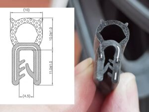 Trim Seal with Top Bulb